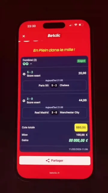 Betclic Képernyőkép 2